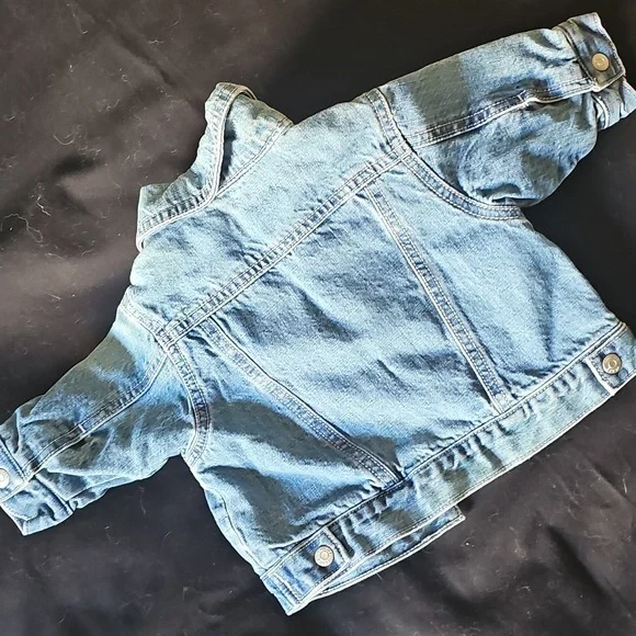 Place Light Blue Jean Jacket Size 3-6 Mo - Picture 5 of 5
